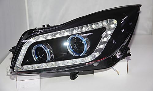 Általános LED Angel eyes Szalag Fényszóró Bi-Xenon Projektor Lencse 2010-től 2013-as Év a Buick Verano Fejedelmi Opel Insignia