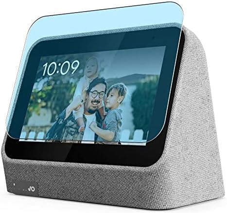 Puccy 3 Csomag Anti Kék Fény képernyővédő fólia, kompatibilis: Lenovo Smart Clock 2 2021 4 TPU Film Őr （ Nem Edzett Üveg
