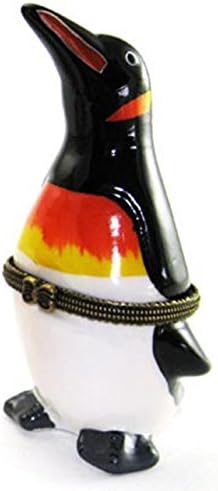Művészeti Ajándékok Király Pingvin Porcelán Csecsebecse Doboz