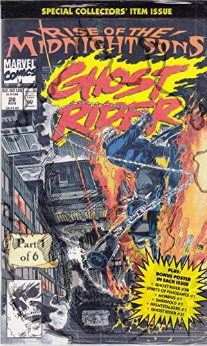 Ghost Rider (Vol. 2) 28 (a poszter) VF/NM ; Marvel képregény | Howard Mackie